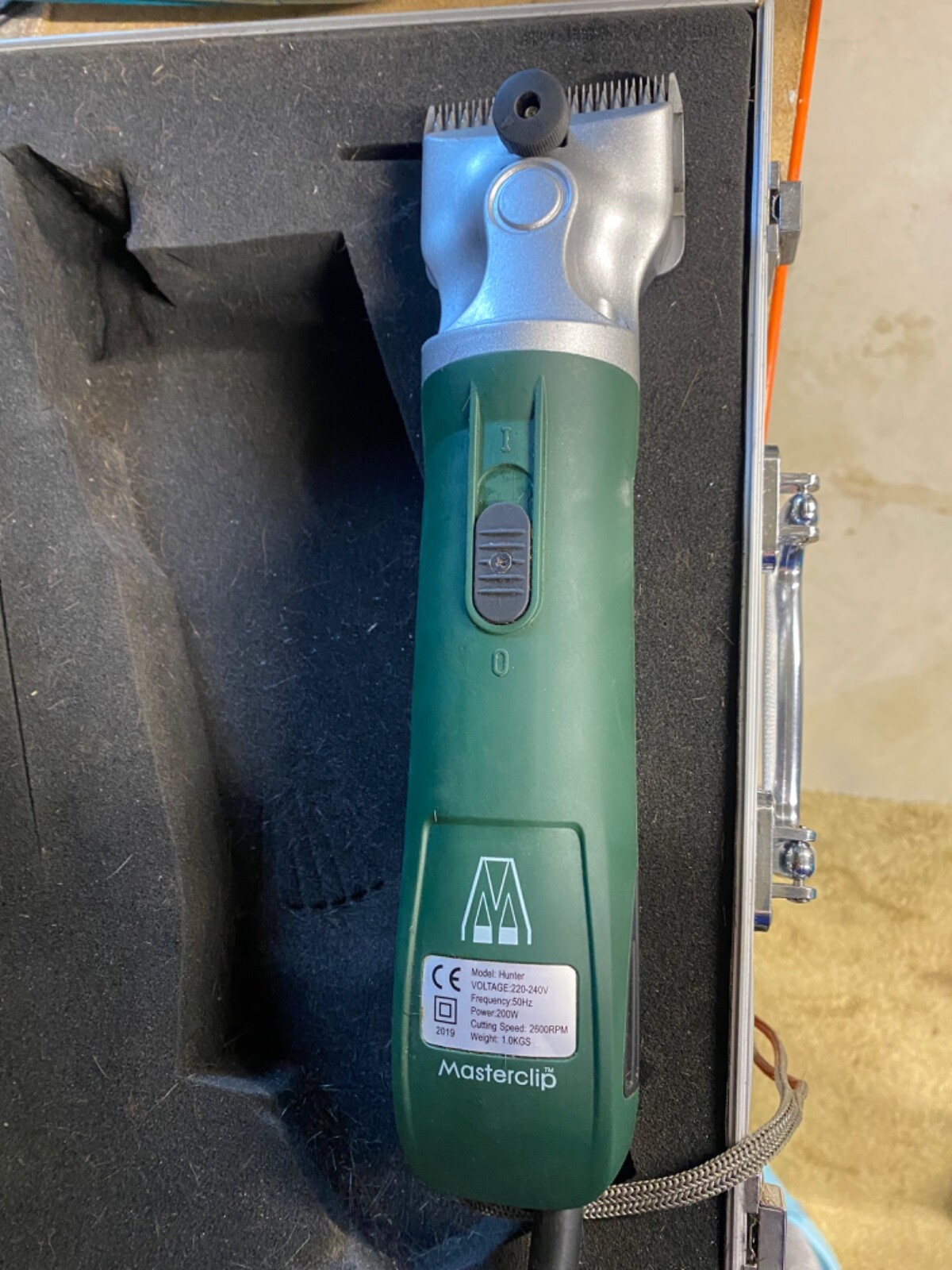 Masterclip 200W Lightweight Hunter horse Clipper excellent condition