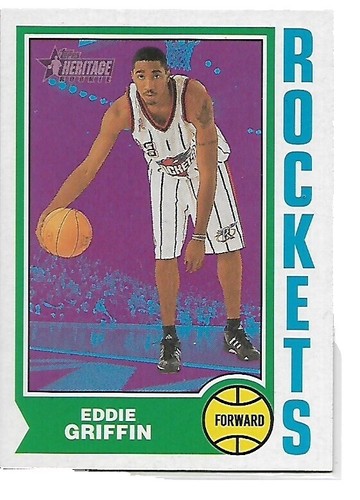 Eddie Griffin of the Houston Rockets poses for a portrait during the Eddie Griffin of the Houston Rockets poses for a portrait during the