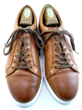 Allen Edmonds "COURTSIDE" Low-Top Leather Dress Sneakers 10 D  Chili (148N)