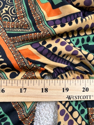 Time Line donna taglia M marrone azteco maniche drappeggiate boho western hippie - Foto 2 di 7
