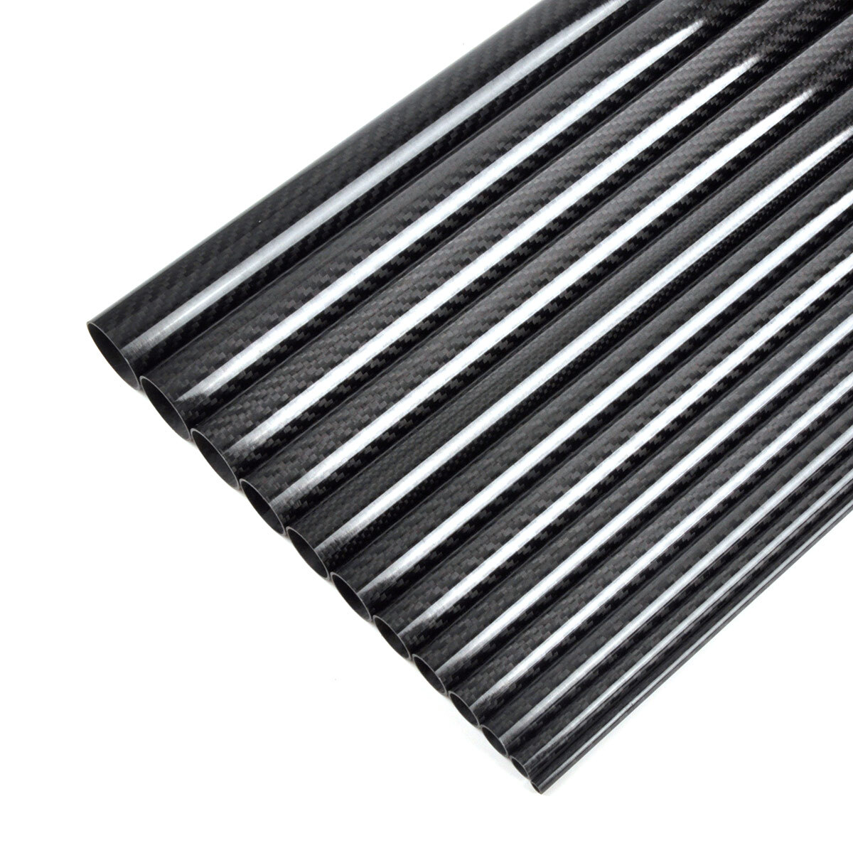 3K Roll Wrapped Carbon Fiber Tube OD 20mm 21mm 23 24 25 26 27 28 29 30MM X 500mm 3K Roll Wrapped Carbon Fiber Tube OD 20mm 21mm 23 24 25 26 27 28 29 30MM X 500mm