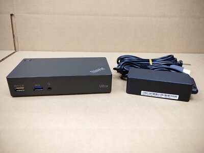 Lenovo ThinkPad DK1523 DisplayLink 4K USB 3.0 Ultra Dock w/ OEM