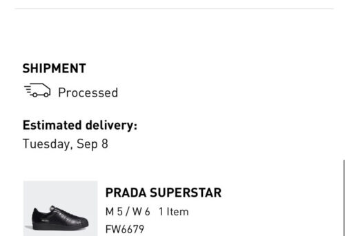 placard Northwest rattle Adidas X PRADA Superstar Lifestyle Shoes Sneakers Black FW6679 Sz M5/W6 | eBay placard Northwest rattle Adidas X PRADA Superstar Lifestyle Shoes Sneakers Black FW6679 Sz M5/W6 | eBay