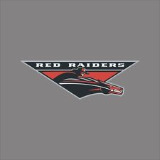 Texas Tech Red Raiders #3 College Logo 1C Vinyl Decal Sticker Car Window Wall