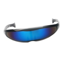 Robocop Space Robot Obcy Impreza Kostium Futurystyczne okulary przeciwsłoneczne Robot