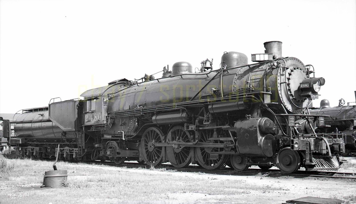 SP Southern Pacific 4-6-2 Steam Locomotive #2480 - Vintage SP Southern Pacific 4-6-2 Steam Locomotive #2480 - Vintage