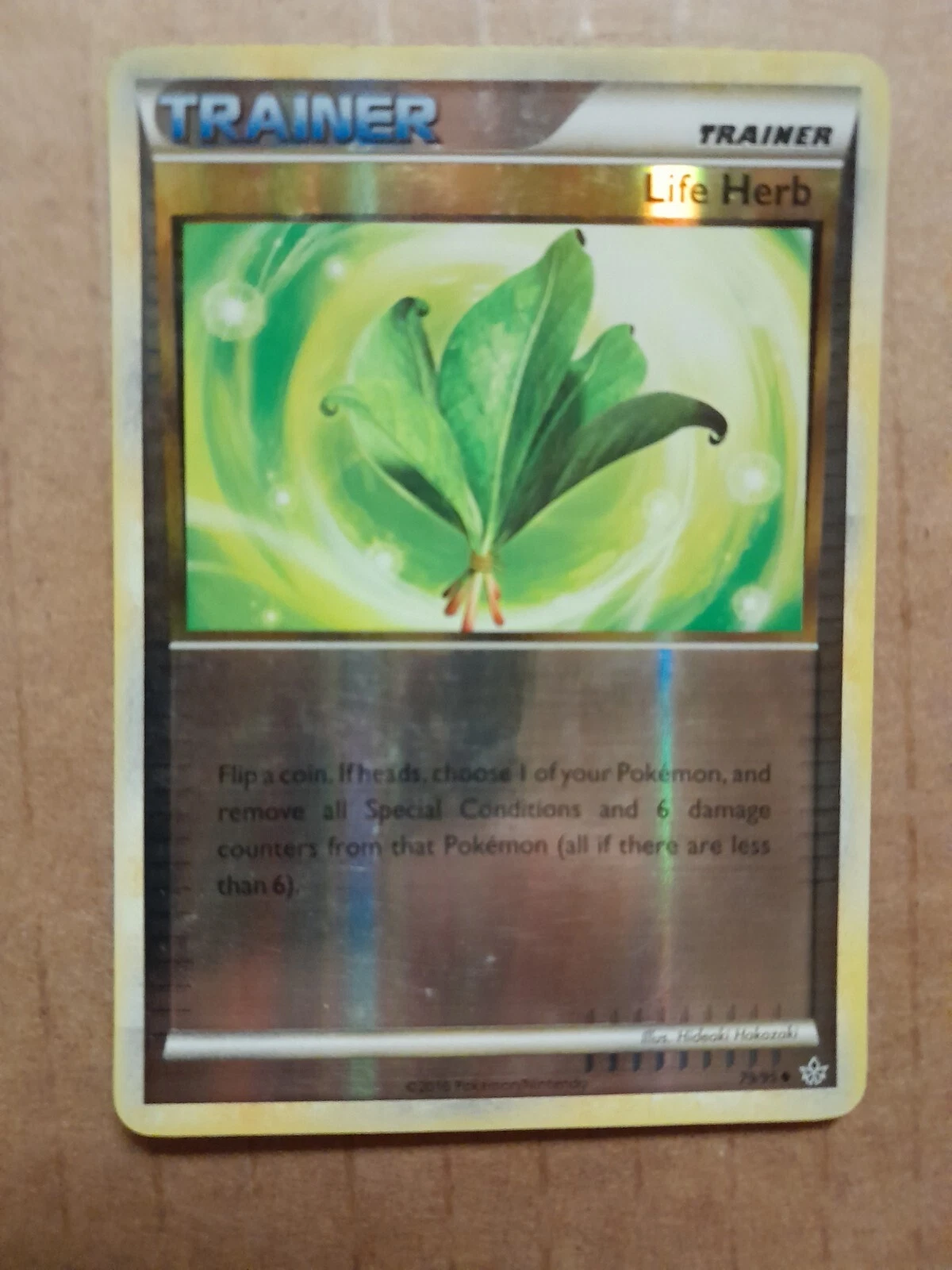 Life Herb 79/95 HG&SS Unleashed Reverse Holo LP See Pictures