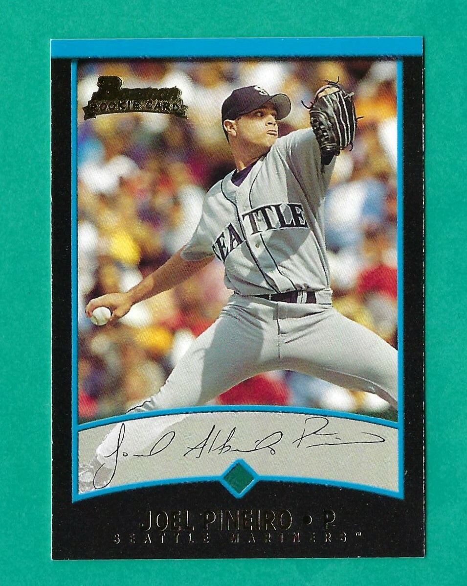2001 Bowman Joel Pineiro #356 Mariners