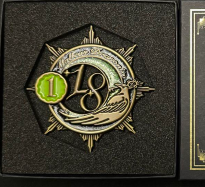 Disney Twisted Wonderland Malleus Draconia Brooch Pin Broom