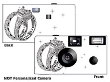 20 Shimmering Engagement on White Disposable Cameras-wedding F53690