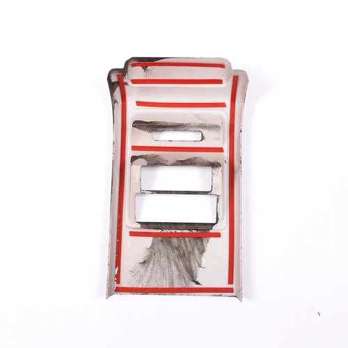 ABS Wood Grain Rear Air Outlet Vent Cover For Land Rover Discovery Sport 2015-18 - Foto 8 di 11