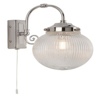 Wand Spot Lampe Leuchte Chrom KüChe Flur Bade Schlaf Wohn Zimmer Beleuchtung