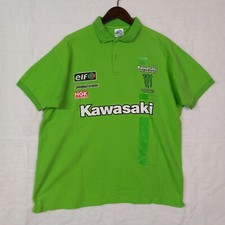 KAWASAKI RACING TEAM JHK XXL POLO BRIDGESTONE MONSTER NGK ELF RACING MEMORABILIA