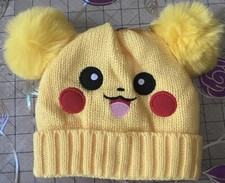 Pikachu Winter Beanie Hat (SHIP FROM US)