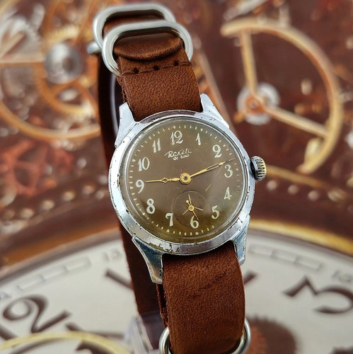 Vintage Watch USSR RAKETA 16 Jewels RARE Soviet Mechanical Wristwatch PChZ 2603 - Picture 8 of 18