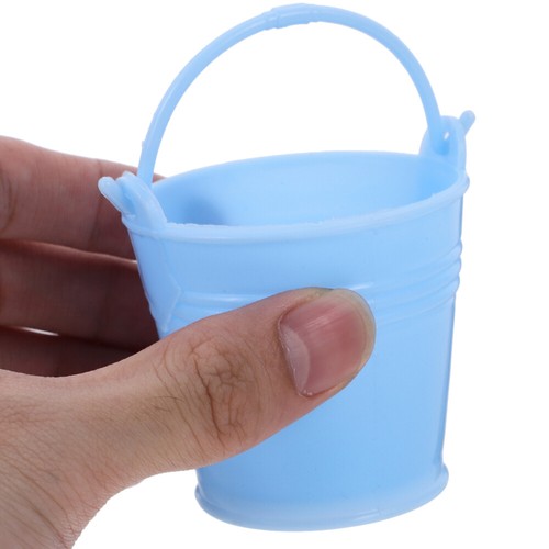 12 Pcs Snack Barrel Candy Box Child Buckets Plastic With Handles - Picture 2 of 12