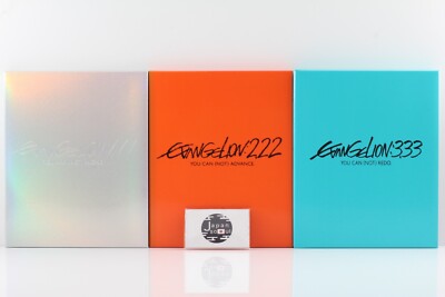 アニメ EVENGELION 111 222 333 Rebuild of EVANGELION 1.11 2.22 3.33 Blu-ray complete Set