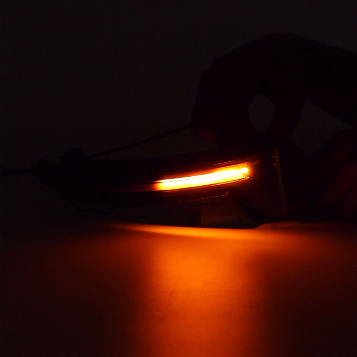 2X Dynamique Rétroviseur Latéral LED Clignotant Pour Tiguan AD/BW MK2 2016-22