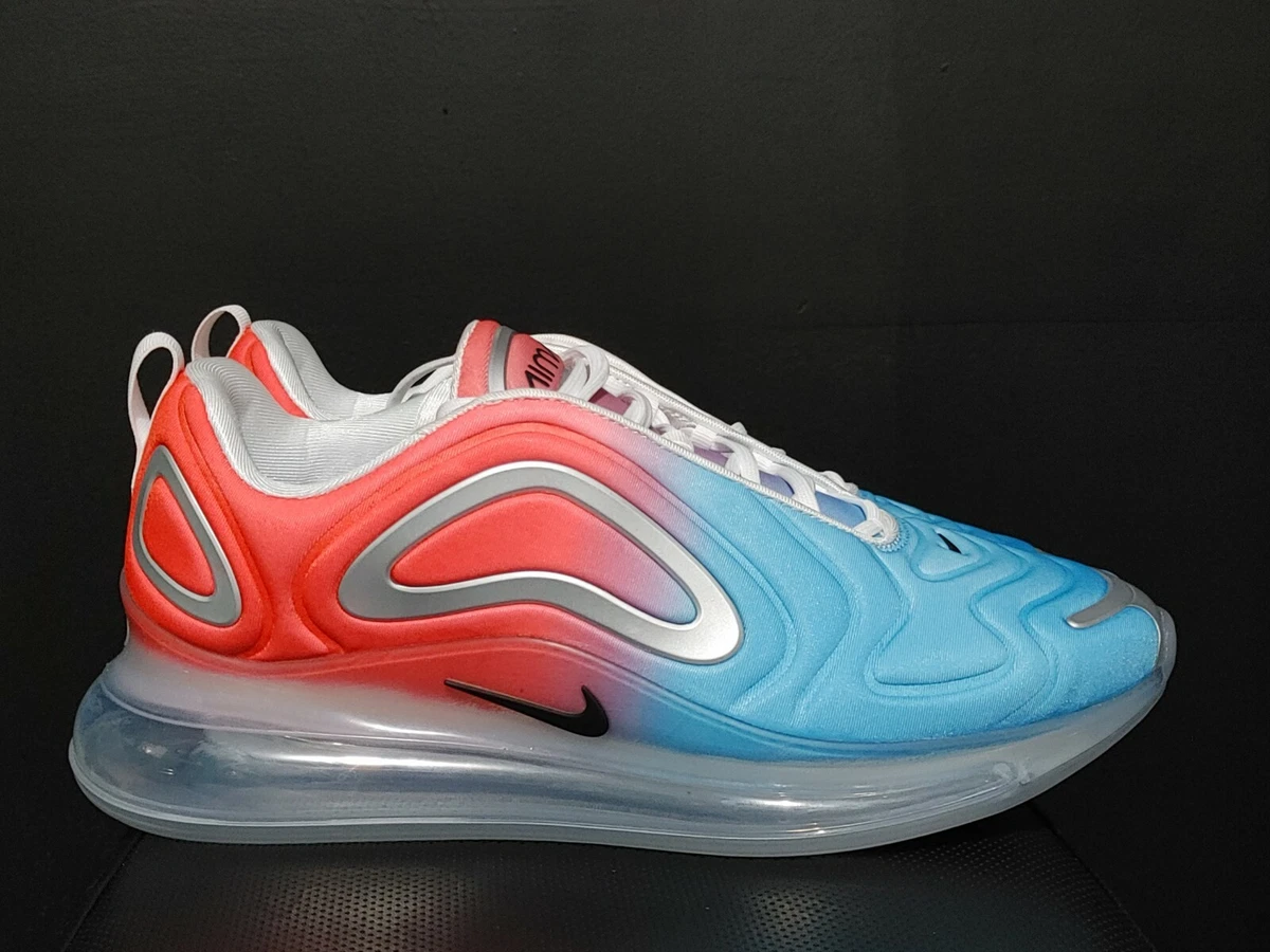 Nike Air Max 720 Pink Sea Women's Shoes Lava Glow-Black-Blue Fury  ar9293-600