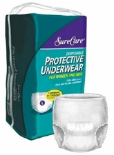 Sure Care Protective Underwear X-Large 48''-66'' -Package of 14  2 Pack