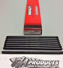 Manley 25915-8 Swedged End 9.150" Long .080" Wall 3/8" 4130 Push Rods Set Of 8