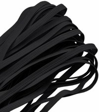 50 yds Heavy Stretch Wide Braided  Inch Flat Elastic Band for Sewing Crafts DIY