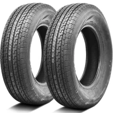 2 Tires Carlstar (Carlisle) Ultra CRT ST 185/80R13 Load C 6 Ply Trailer