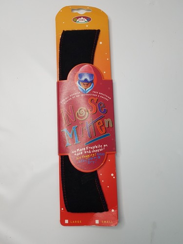 NEW Nose Mitten by EDEL Fleece Ski Goggles Strap No Fogging Made in USA - Picture 2 of 5