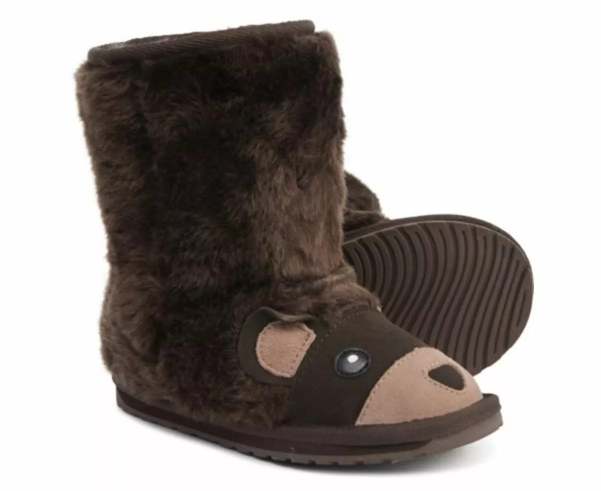 Bear fur best sale boots