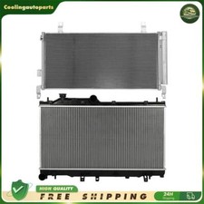 Aluminium Radiator & A/C Condenser Cooling Kit For 2008-19 Toyota Sequoia Tundra