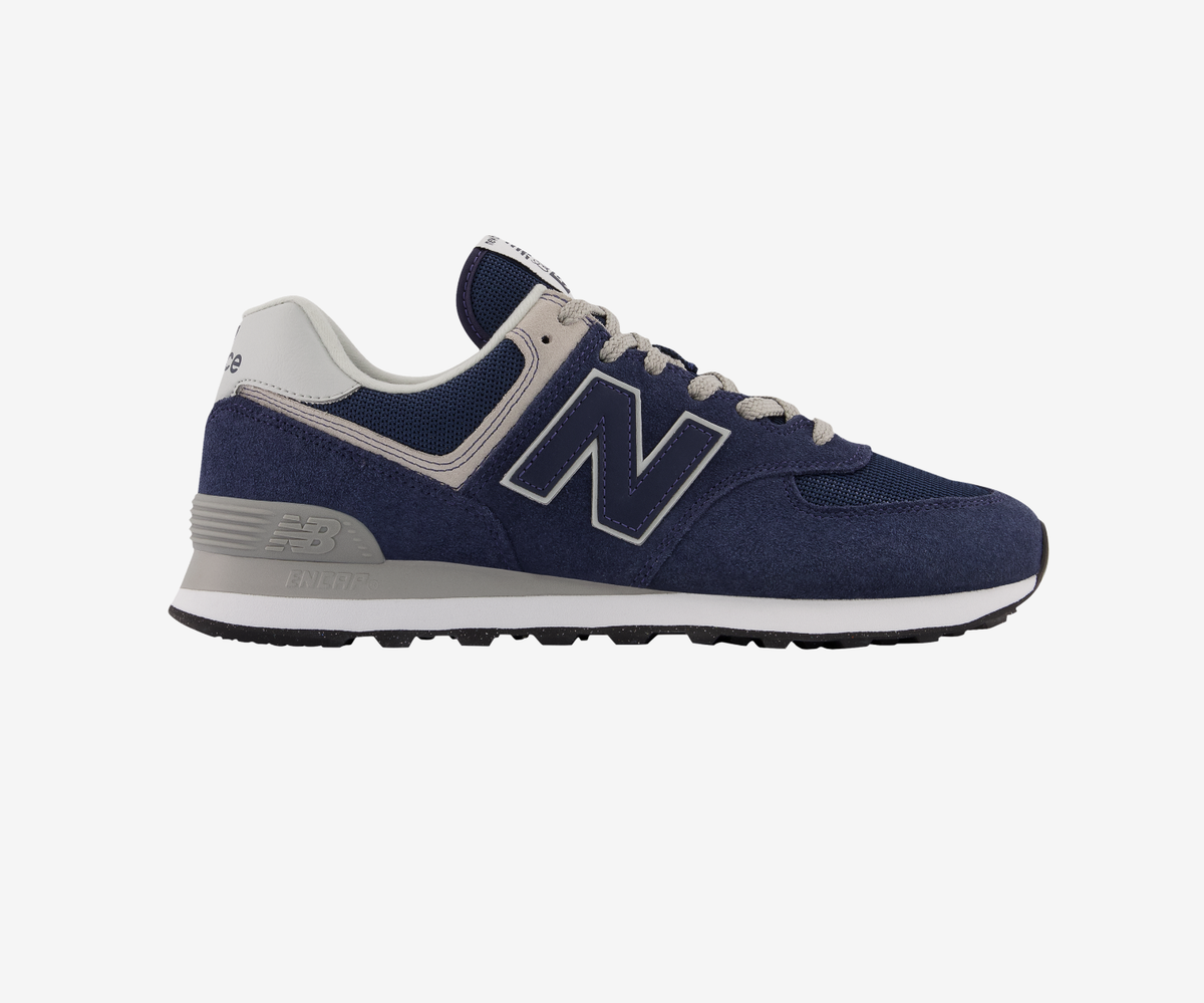 New Balance 574 Core Pack Navy Blue White Grey Gray ML574EVN Size
