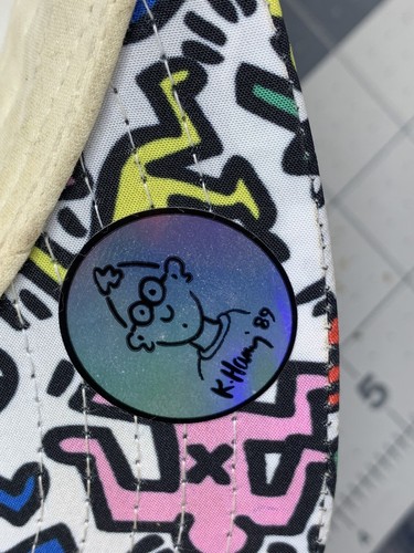 Rare Keith Haring Barking Dog SnapBack Trucker Hat Used (A4) - 第 10/11 張圖片