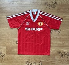 Manchester United 1988/1989/1990 ADIDAS Home Football Shirt