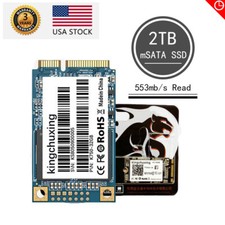 Kingchuxing  mSATA III 1TB 2TB 512GB SSD Mini Solid State Hard Drives Laptop US