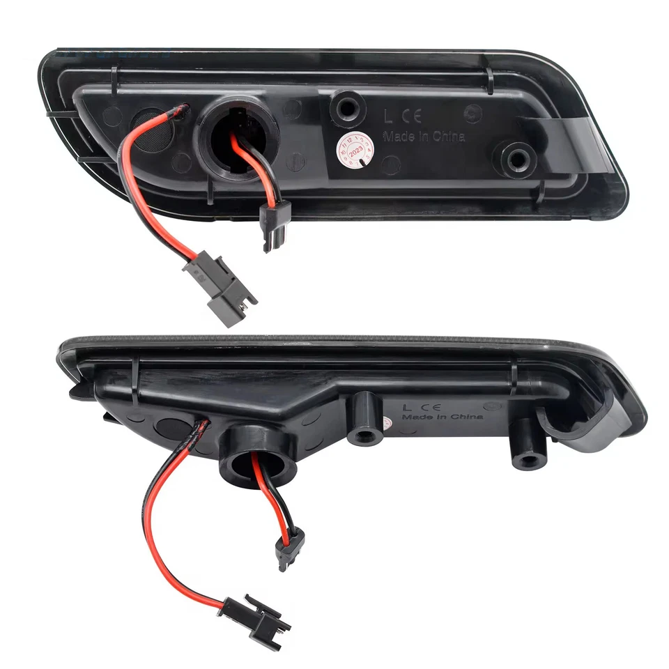 2 X дым объектив светодиодный боковой габаритный фонарь для 1998-2004 Mercedes SLK R170 CLK320 W208 - Изображение 3 из 4