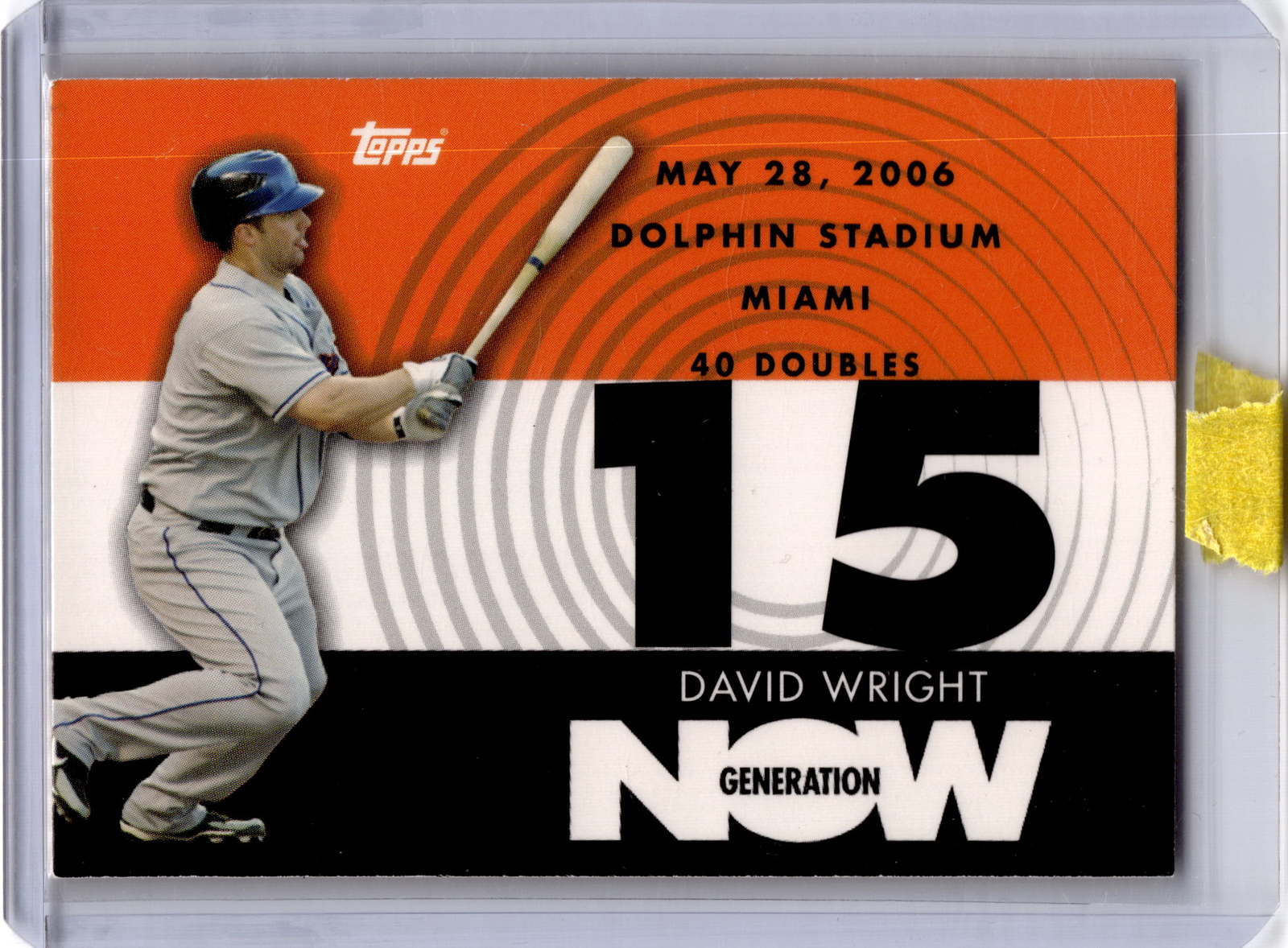 2007 Topps #GN148 David Wright Generation Now