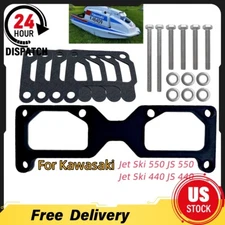 46/44mm Carb Intake Manifold Spacer Kit For Kawasaki JS440 JS550 Jet Ski 550 SX