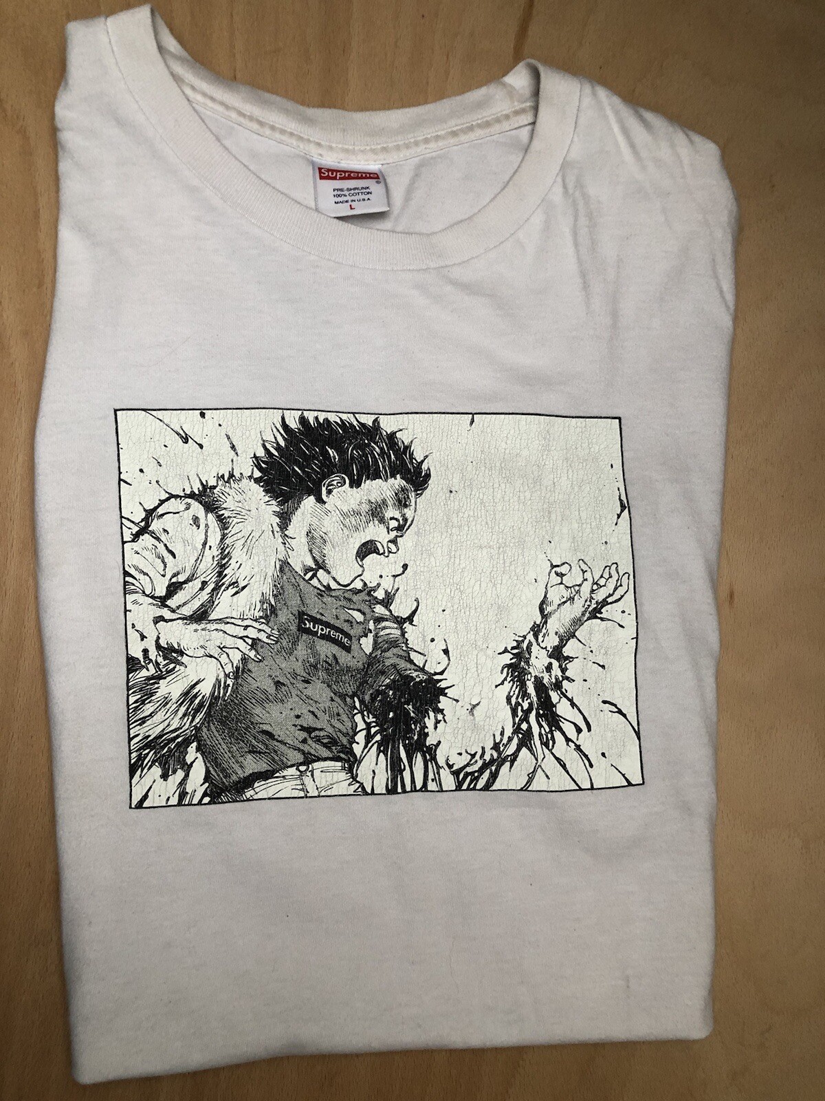 supreme akira T-shirt  m long sleeve fw17 white image 7
