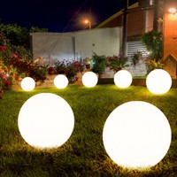 Solarleuchte Kugellampe Steckleuchte Led Gartendeko Erdspieß AußEnlampe 7Er Set