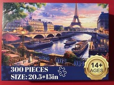 300 Piece Puzzle Eiffel Tower Paris