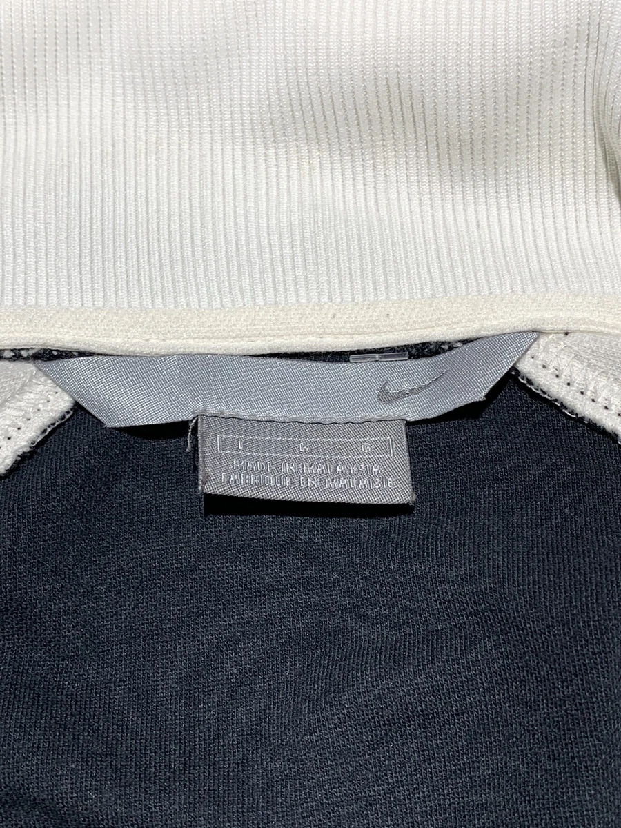 00’s Nike Silver Tag Metropolitan Oval Track Jacket Size L