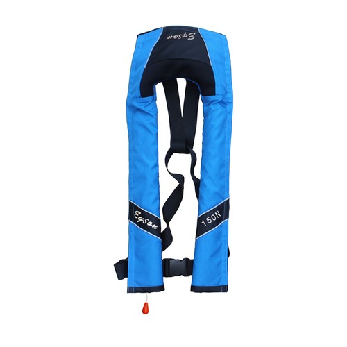 50% Off Adult Inflatable Life Jacket Automatic Manual Vest Lifesaving PFD Blue - Picture 2 of 11