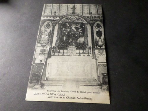 Carte Postale Ancienne Bagnoles De L'Orne 1906 – Source Ferrugineuse Des Fées