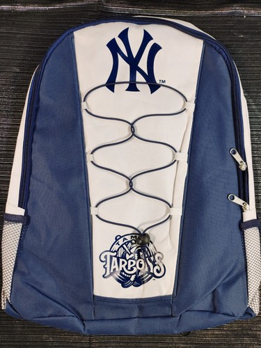 TAMPA YANKEES TARPONS Back Bag Baseball Blue White Zipper Drawstring - Picture 3 of 5