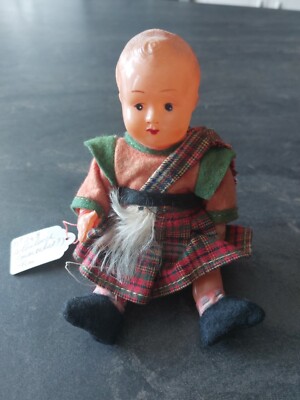 Poupée Bébé Gégé Raynal Petitcollin – Celluloïd 35 Cm – France – Ancienne
