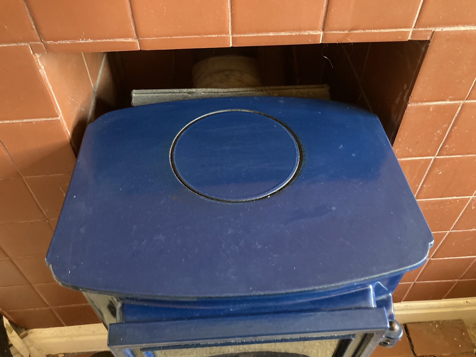 Gazco Blue Cast Iron Gas Stove eBay