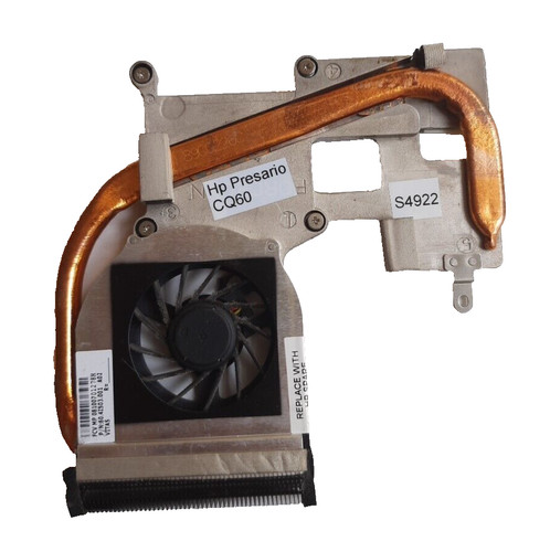 CPU Prozessor Lüfter Kühler Kühlkörper HP Presario CQ60-410EG