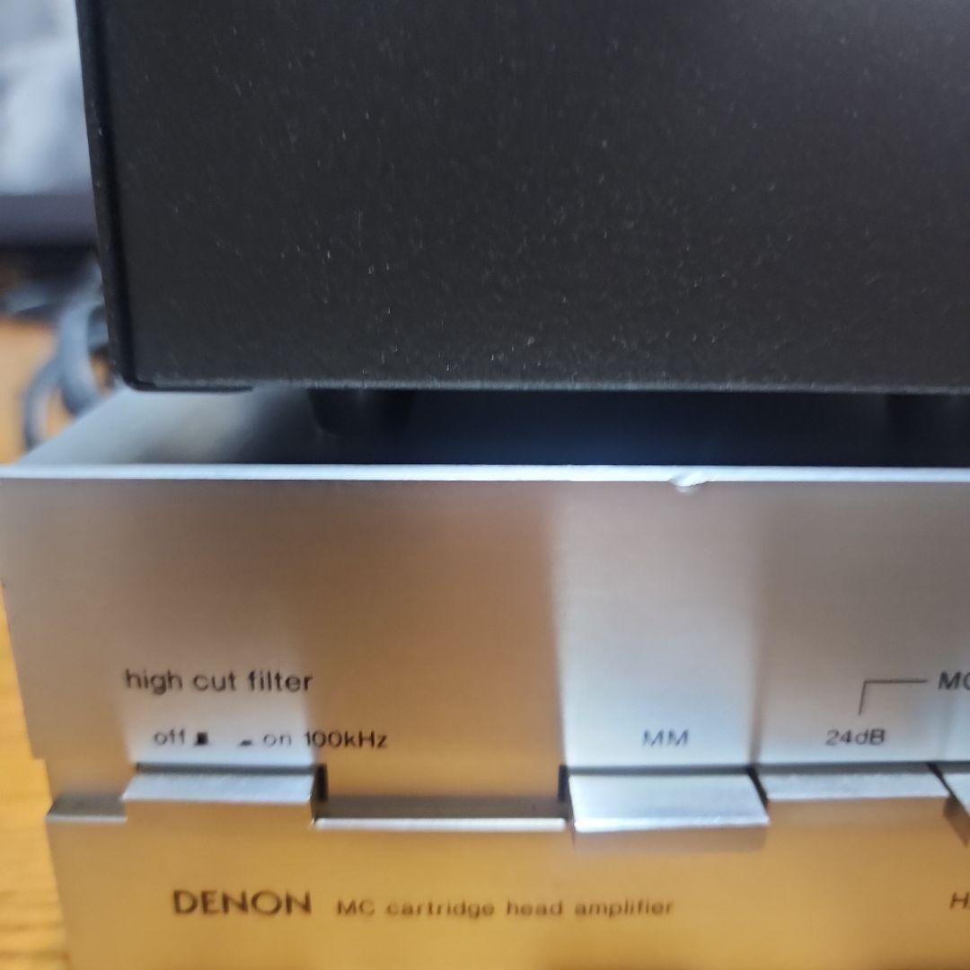 動作良好の美品】 DENON HA-1000 MCカートリッジヘッドアンプ 動作良好の美品】 DENON HA-1000 MCカートリッジヘッドアンプ