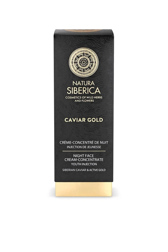 Natura Siberica Caviar Gold Night Face Cream-Concentrate, 30ml - Image 2 of 3