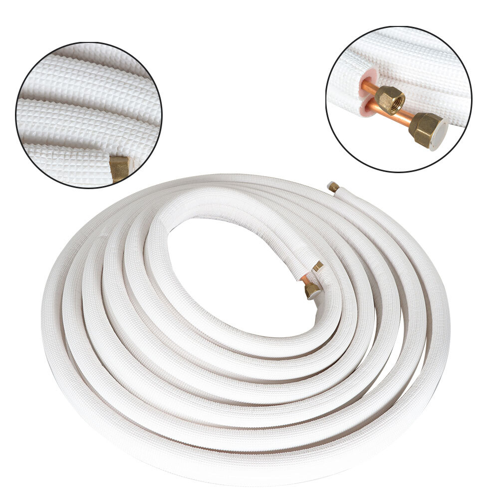 25 Ft 1/4-3/8 Install Kit For Mini Split Heat Pump Systems High